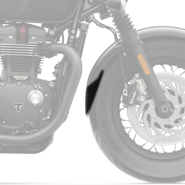 Pyramid Plastics Pyramid extenda fenda | matte black | triumph bonneville bobber 2017>current